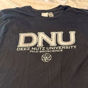 Gildan Black DNU Graphic Tee